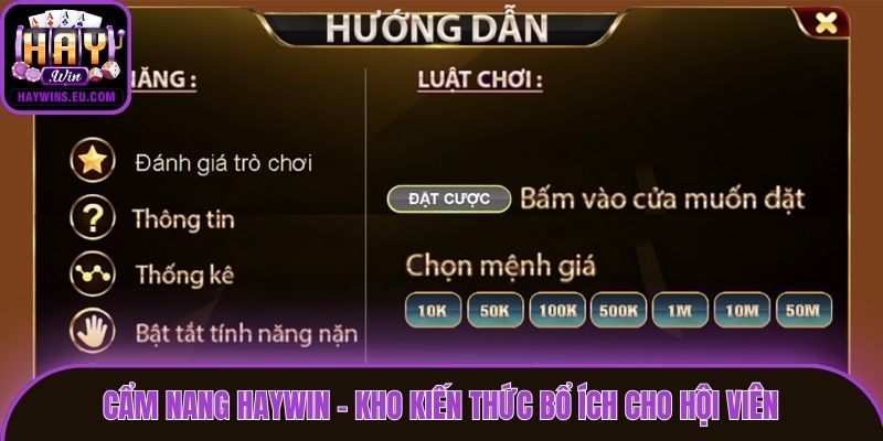 Cẩm nang Haywin - Kho kiến thức bổ ích cho hội viên