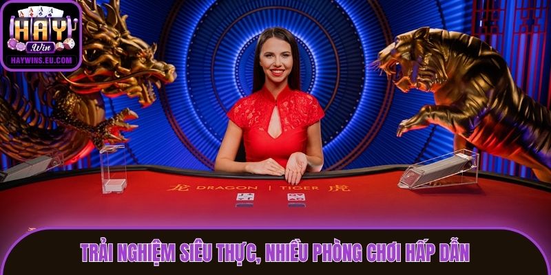 Trải nghiệm siêu thực, nhiều phòng chơi hấp dẫn