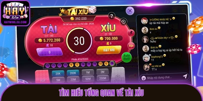 Tìm hiểu tổng quan về tài xỉu